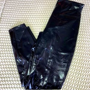 Spanx Faux Patent Leather Leggings